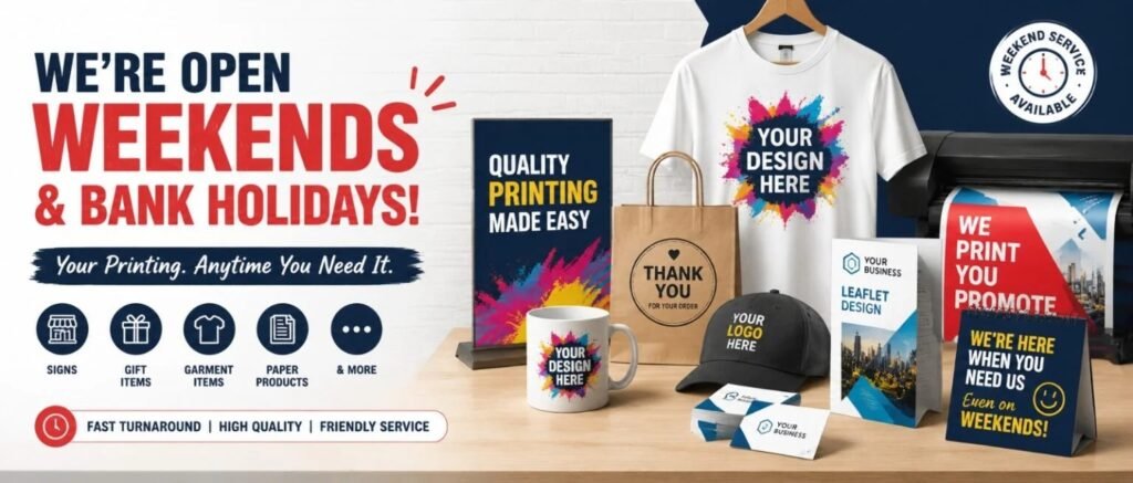 Weekend Printing Maidenhead